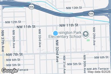 Map image of the property - 900 NW 32nd Ave
