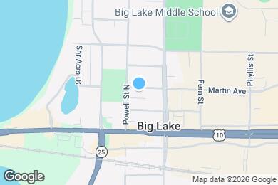 Map image of the property - 410 Martin Ave