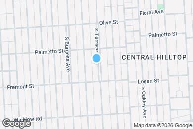 Map image of the property - 247 S Terrace Ave