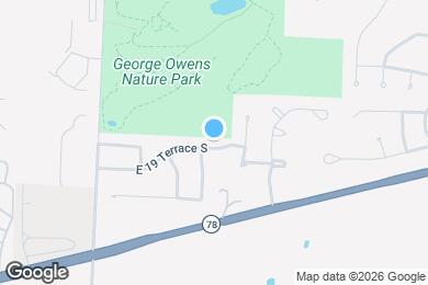 Map image of the property - 18704 E 19th Ter Ct S