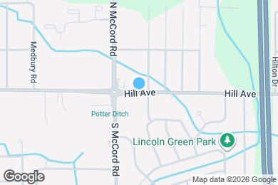 Map image of the property - 6730 Hill Ave