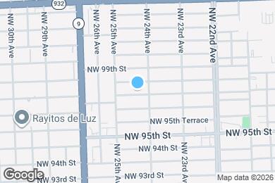 Map image of the property - 2433 NW 97th St