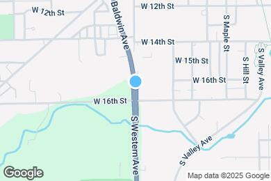 Map image of the property - 1647 Marion