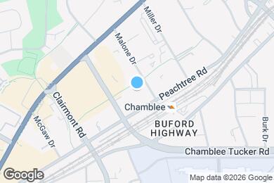 Map image of the property - 5200 Peachtree Rd