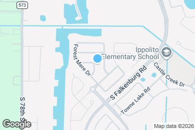 Map image of the property - 8222 Summer Wood Ln