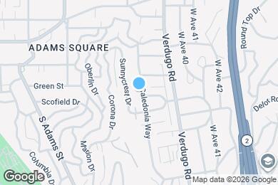 Map image of the property - 4435 Caledonia Way