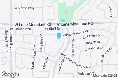 Map image of the property - 5516 Via Del Viento Ave