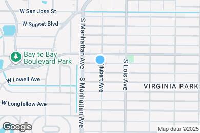 Map image of the property - 4302 W Santiago St