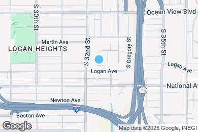 Map image of the property - 3254 Logan Ave