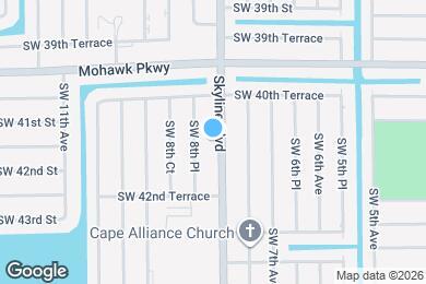 Map image of the property - 4114 Skyline Blvd