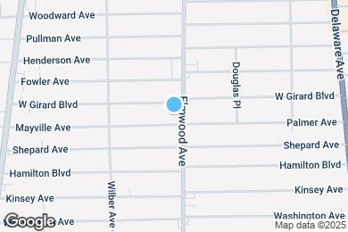 Map image of the property - 2668 Elmwood Ave