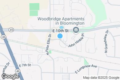 Map image of the property - 3230 E John Hinkle Pl