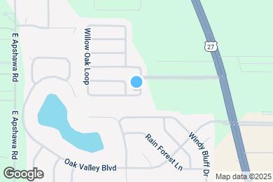 Map image of the property - 1951 Southern Oak Loop