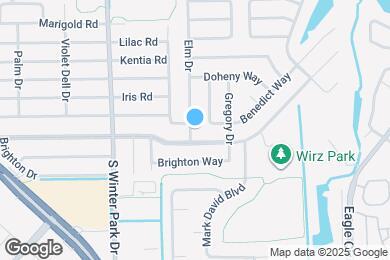 Map image of the property - 518 Elm Dr