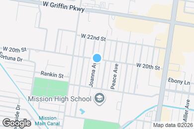 Map image of the property - 1818 Joanna Ave