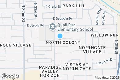 Map image of the property - 3413 E Kerry Ln