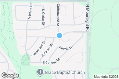 Map image of the property - 715 McCaffree Cir