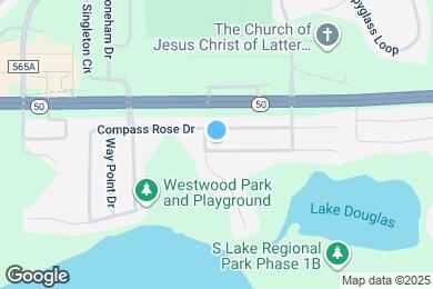 Map image of the property - 703 Lake Douglas Dr