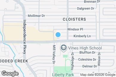 Map image of the property - 2628 Kimberly Ct