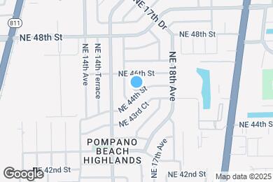 Map image of the property - 1571 NE 44th St