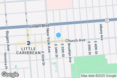 Map image of the property - 3409 Church Ave