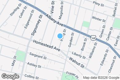 Map image of the property - 27 Irving St