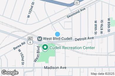 Map image of the property - 1374 West Blvd