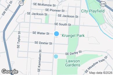 Map image of the property - 635 SE Spring St