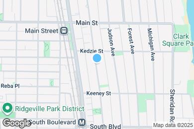 Map image of the property - 739 Hinman Ave