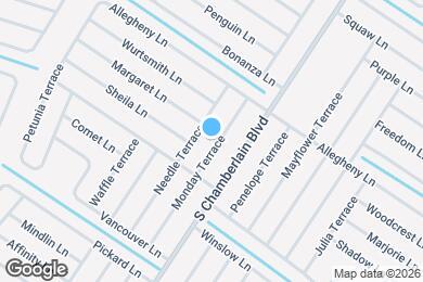 Map image of the property - 3343 Monday Terrace