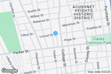 Map image of the property - 25 Homer St