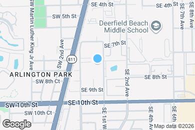 Map image of the property - 747 SE 1st Way