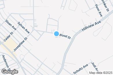 Map image of the property - 2141 Wood St
