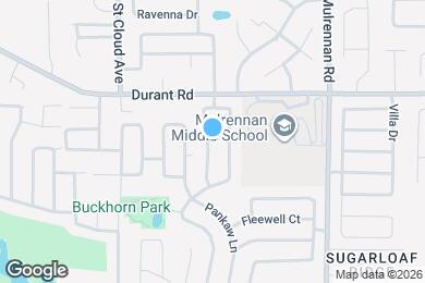 Map image of the property - 2618 Buckhorn Preserve Blvd