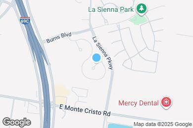 Map image of the property - 3912 Rye Cir