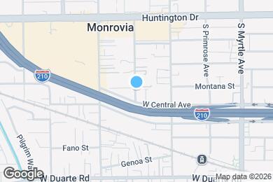 Map image of the property - 1406 S Alta Vista Ave