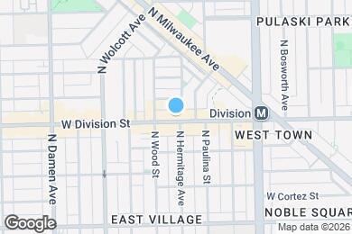Map image of the property - 1734 W Division St