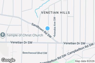 Map image of the property - 1641 Sandtown Rd SW