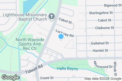 Map image of the property - 9607 Hanford St