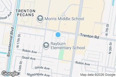 Map image of the property - 1201 Sandpiper Ave