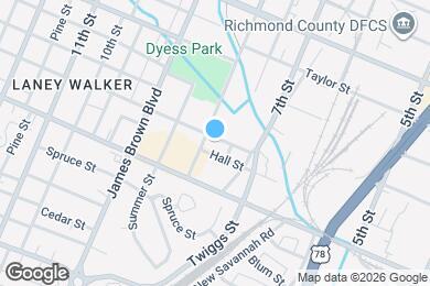 Map image of the property - 734 Hopkins St