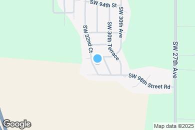 Map image of the property - 9731 SW 32nd Ct