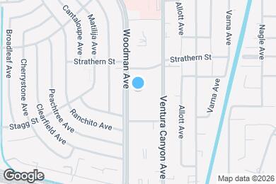 Map image of the property - 7900 Woodman Ave