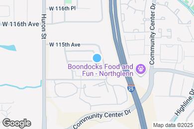 Map image of the property - 360 W 114th Pl
