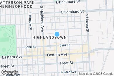 Map image of the property - 301 S Conkling St
