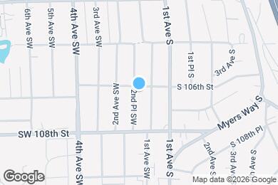 Map image of the property - 10604 2nd Pl SW
