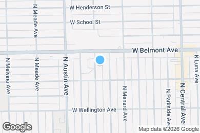 Map image of the property - 3131 N Marmora Ave
