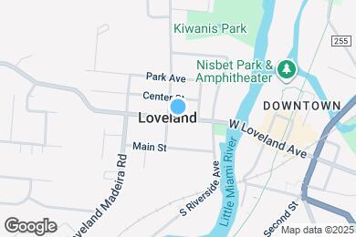 Map image of the property - 439 W Loveland Ave