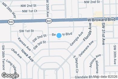 Map image of the property - 3421 Charleston Blvd