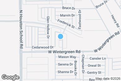 Map image of the property - 2023 Godiva St